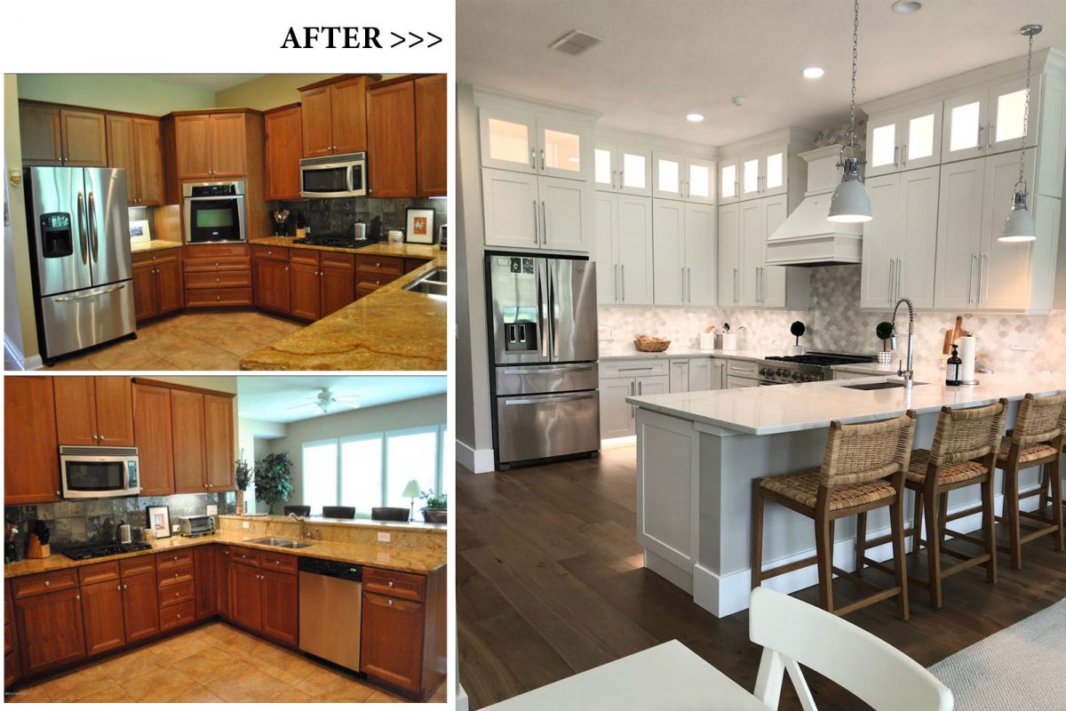 Jacksonville Florida Custom Countertops and cabinets.